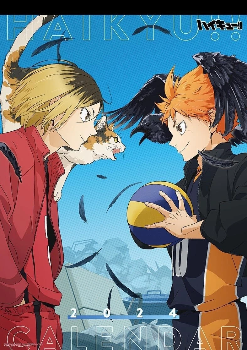 2024 Wall Calendar Anime Haikyu!! Haikyu Volleyball CL-030 from Japan | eBay