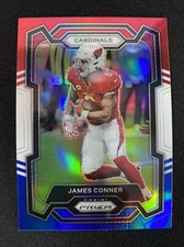 2023 Prizm Football Red White Blue James Conner #5 Arizona Cardinals