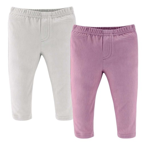 Baby Mädchen Pull-On Strick Jeans Hose NB-18M - Bild 1 von 18