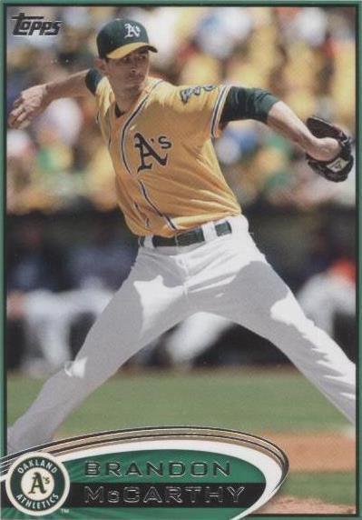 2012 Topps Mini - Brandon McCarthy #73 - 1 of 1
