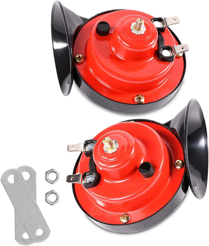 300DB Super Loud Train Horns for Truck, 2Pcs 12V Car Horn Kits, Loud Dual-Tone W - Picture 12 of 12