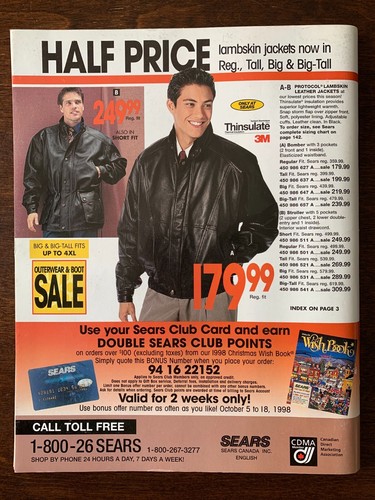 1998 Sears Every Price Reduced Sale Catalogue Canada - Rare! - Bild 2 von 10