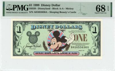 Disney Dollars セット 1ドル 5ドル 10ドル Disney Dollars セット 1ドル 5ドル 10ドル Disney Dollars