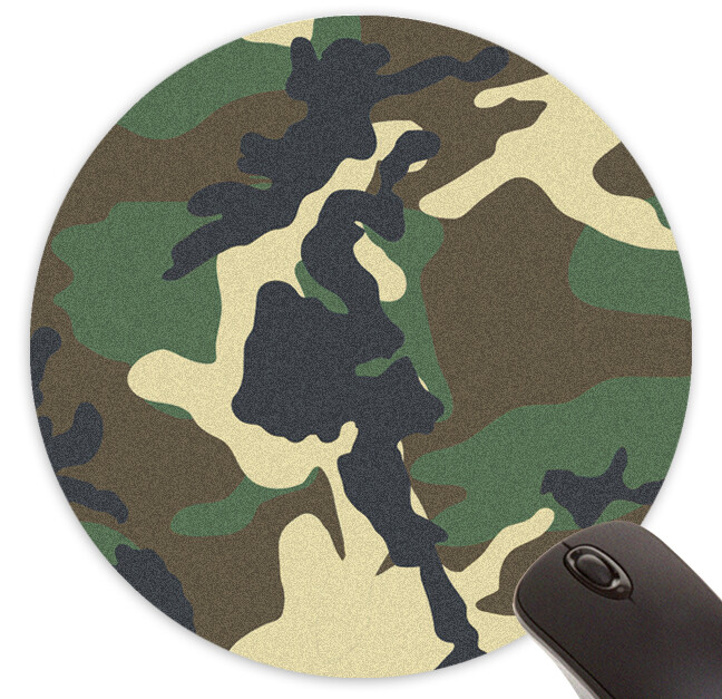ROUND MOUSE PAD, Desktop Fabric Mouse Pad Unique Designs and Patterns 7.5" - Picture 8 of 52