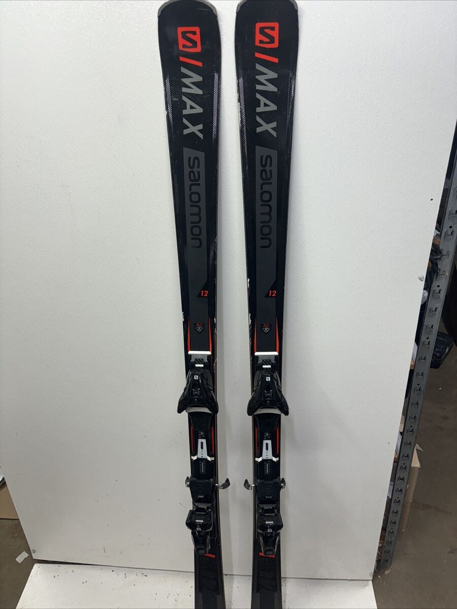 Salomon S/Max 12 Skis 175 CM+ Z12 GW Red Black #SC4 | eBay Salomon S/Max 12 Skis 175 CM+ Z12 GW Red Black #SC4 | eBay