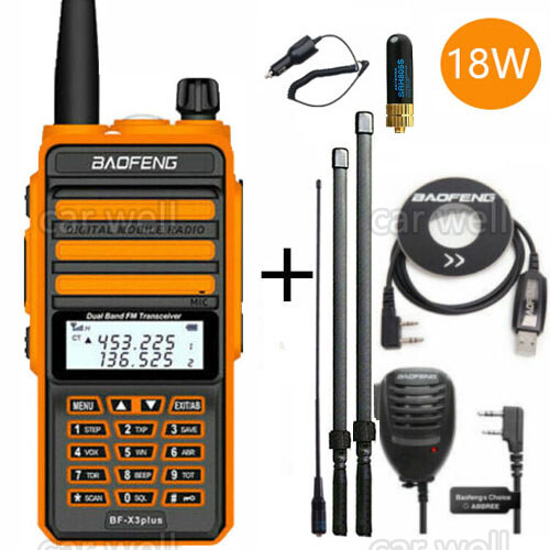 BAOFENG X3 PLUS LONG DISTANCE TRI-BAND HAM RADIO HIGH-POWER WALKIE-TALKIE 18W US - Bild 9 von 46