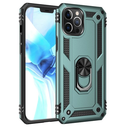 For iPhone 12 12 Mini 12 Pro Max Case Ring Stand Phone Cover+Screen Protector - Picture 6 of 22