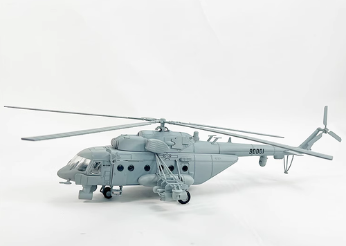 1:48 China Army Mi-171Sh Military Transport Aircraft Helicopter Diecast Model - Picture 8 of 11