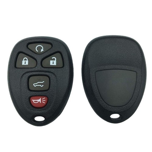 5 Buttons Flip Keyless Entry Remote Key Fob Shell Cover For GMC Acadia 2007-2016 - Picture 2 of 13