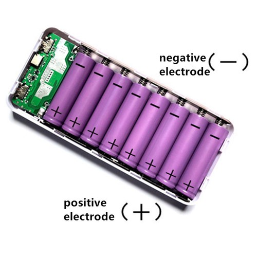 DIY PD Power Bank Case 18650 Battery Fast Charger Welding-Free Without Battery A - Picture 10 of 15