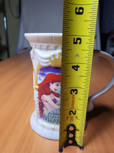 Rare Disney Store Exclusive Little Mermaid Ariel & Prince Eric Coffee Mug Cup - Picture 8 of 8