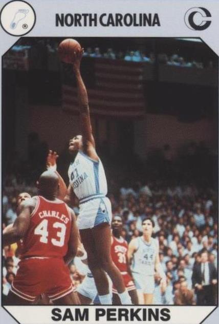 1990 Collegiate Collection North Carolina Tar Heels - Sam Perkins #54 - 1 of 2
