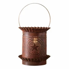 Jumbo Wax Warmer with Regular Star in Rustic Country Accent Light Handcrafted US