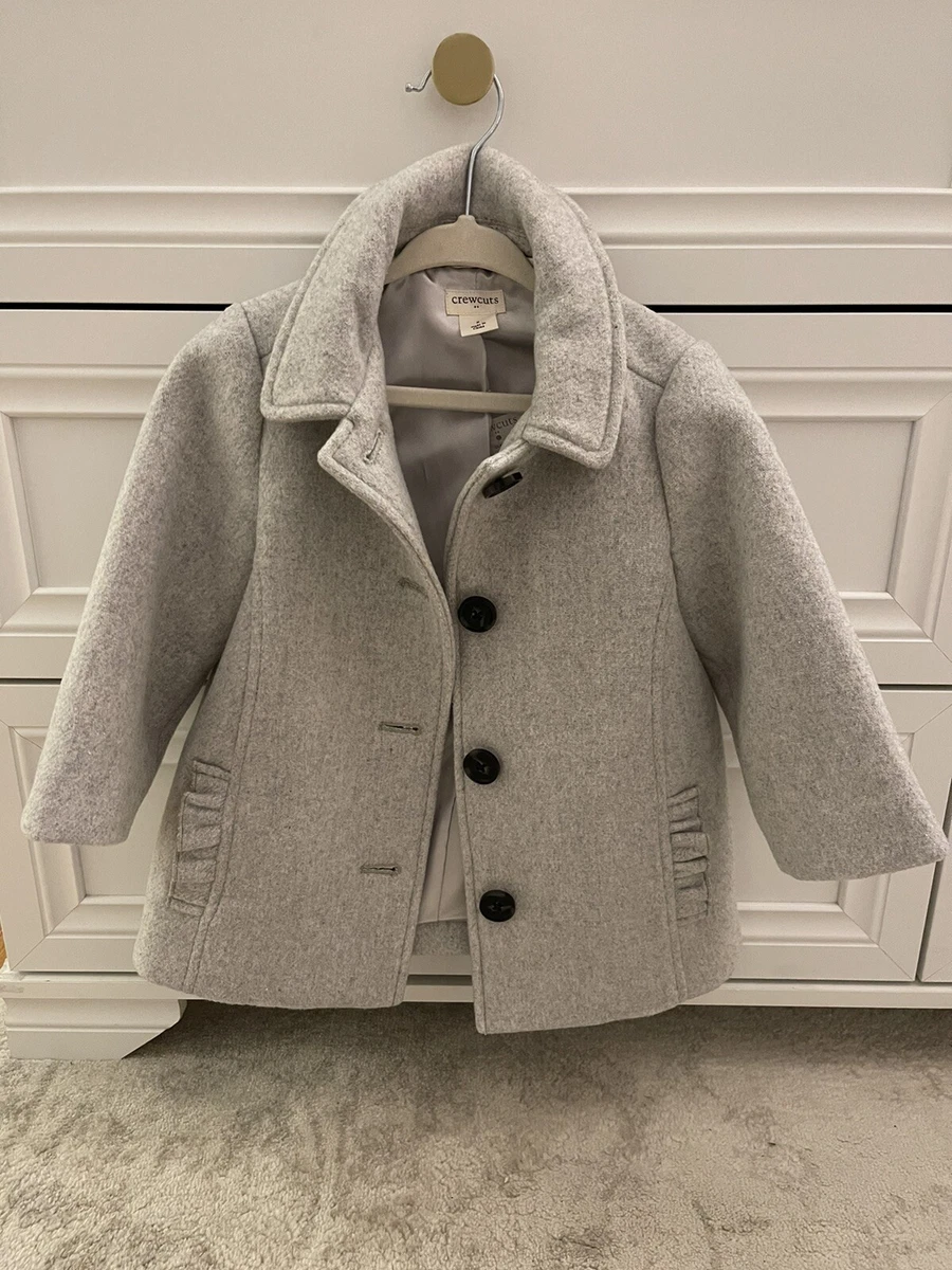 J crew ruffle shop pocket coat