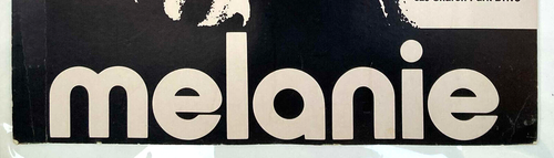 MELANIE 1971 CONCERT POSTER/ BILL GRAHAM PRESENTS/ BERKELEY/ SF BAY AREA - Picture 5 of 7
