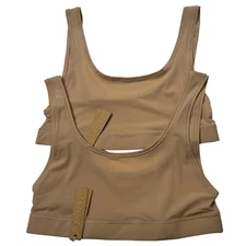 SKIMS Jelly Sheer Scoop Neck Bralette Lot of 2 Clay Extra Small