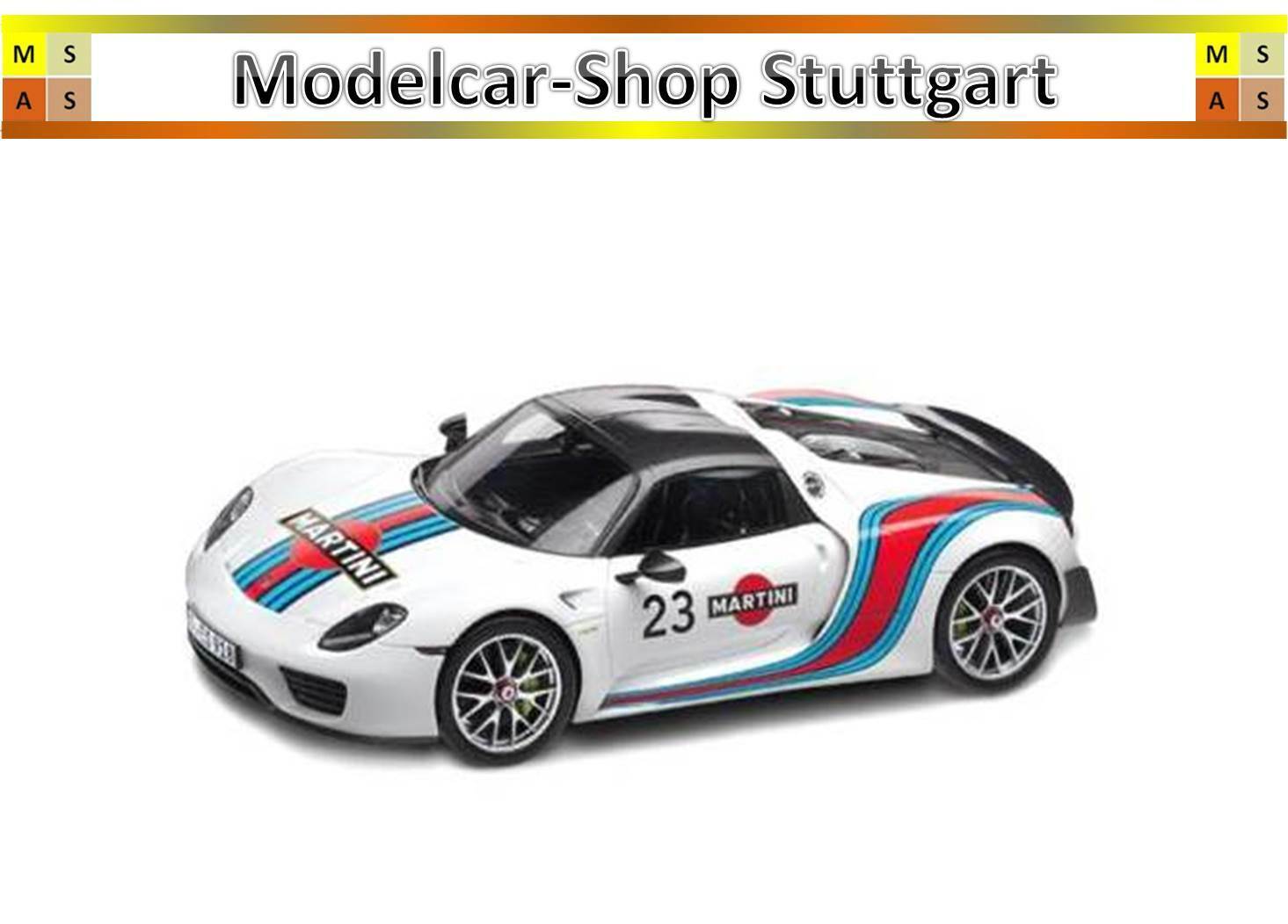 PORSCHE 918 SPYDER MARTINI DESIGN-Welly 1:18 map02184918-nuovo di fabbrica PORSCHE 918 SPYDER MARTINI DESIGN-Welly 1:18 map02184918-nuovo di fabbrica