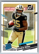 2023 Panini Donruss Kendre Miller Rated Rookie #375 New Orleans Saints