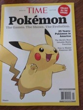 Pokémon Time Magazine Pikachu Special Edition 2024 25 Years In America