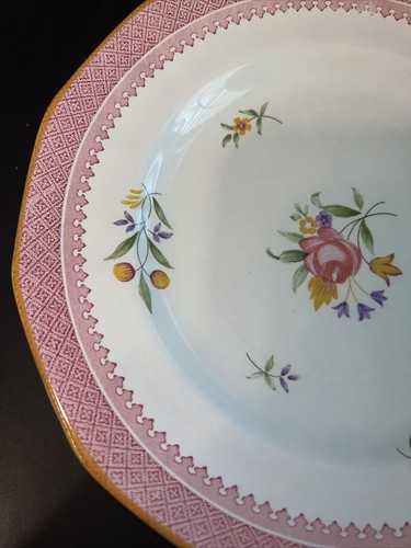 Adams CALYX Ware LOWESTOFT 8" Salad~Cake~Dessert~Pie PLATE - Picture 3 of 7