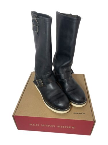 Red Wing Herren Leder Ingenieur Stiefel 8-1/2B #2988 Excel Zustand SELTEN 14-1/2""T - Bild 2 von 19