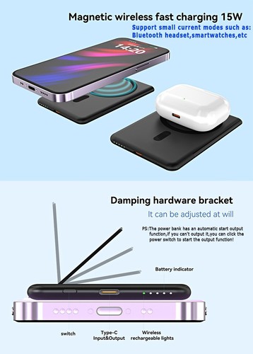 Choice from magnetic Leather case cordless charger f Samsung Galaxy A05 SM-A055F - Picture 7 of 15
