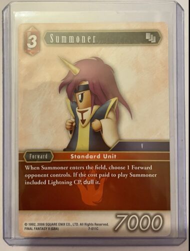 Final Fantasy TCG Summoner Card - Picture 1 of 2