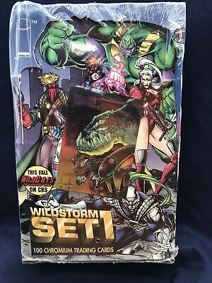 5X new & sealed packs of WILDSTORM SET1 CHROMIUM trading cards 1994 IMAGE 5X new & sealed packs of WILDSTORM SET1 CHROMIUM trading cards 1994 IMAGE