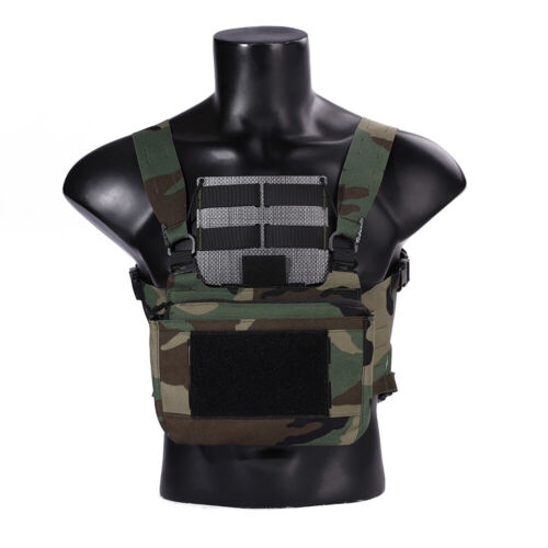 Emersongear Tactical FRO Style Chest Rig Set FRO Style Magazine Pouch Mag Bag - Picture 45 of 46