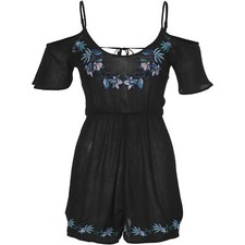 O'neill Jumpsuit One Piece Lw Vista Point Playsuit Black Lightweight