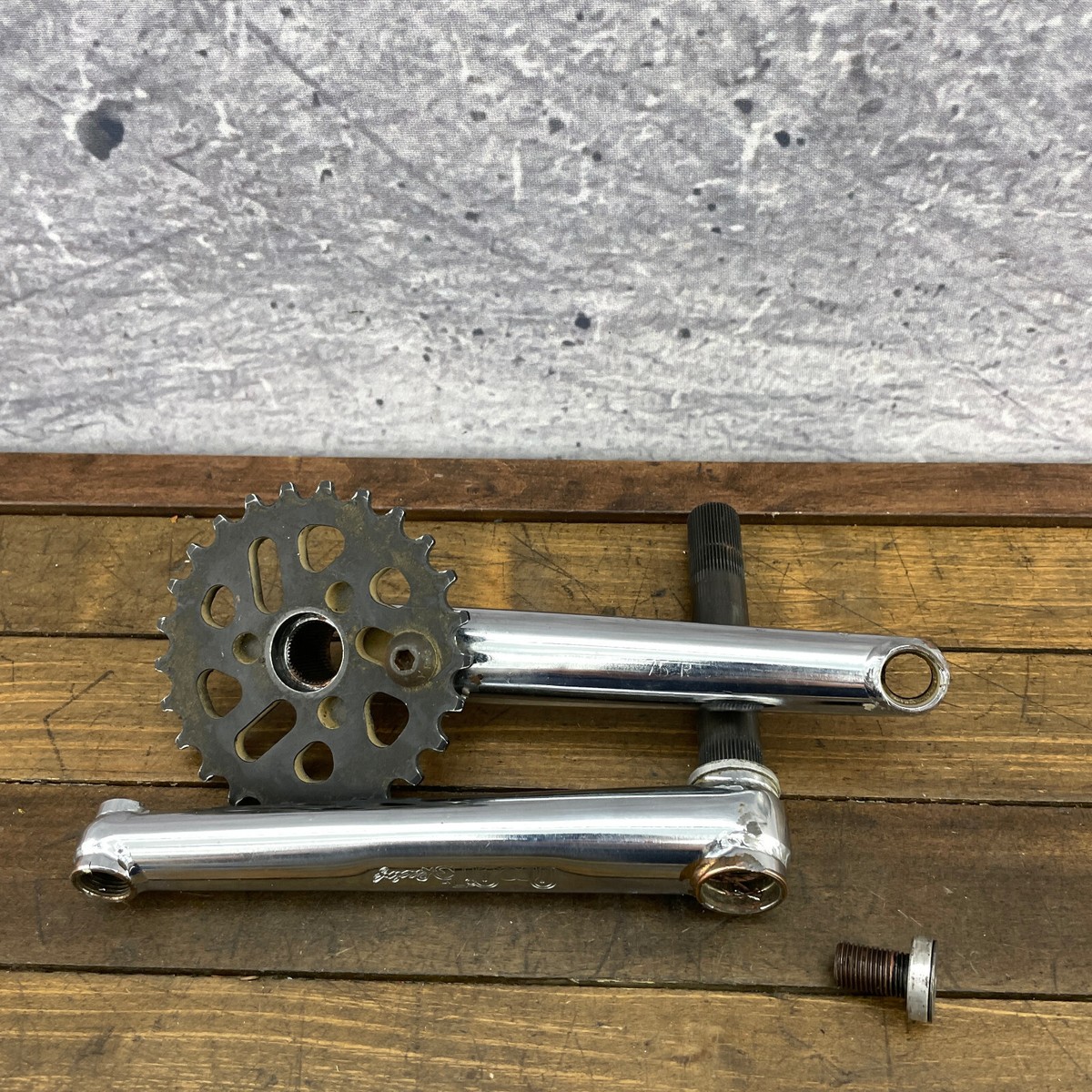 BMX クランク Profile Racing 175mm PROFILE RACING - 3PC BMX CRANK KIT - 175mm - BLACK - W-BASE