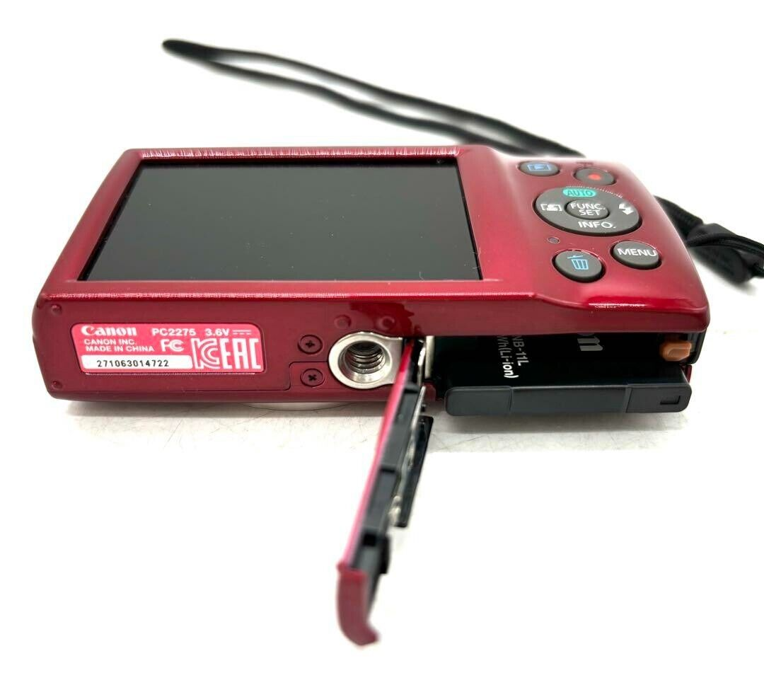 CANON　IXy180 Canon Digital Camera IXY 180 Silver Optical 8x Zoom IXY180SL