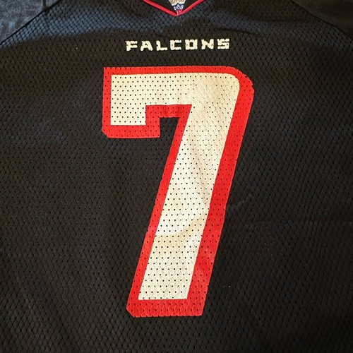 Camiseta de fútbol americano vintage Reebok NFL Atlanta Falcons Michael Vick #7 talla YOUTH L - Imagen 3 de 7