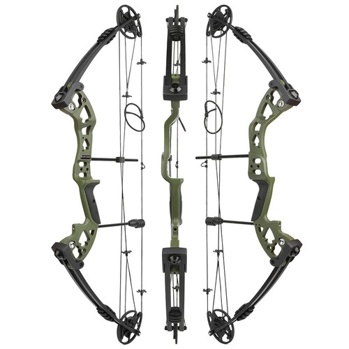 30-55lbs Compoundbogen Set Jagdbogen Bogenschießen Angeln Jagd Sportbogen RH LH - Bild 21 von 23