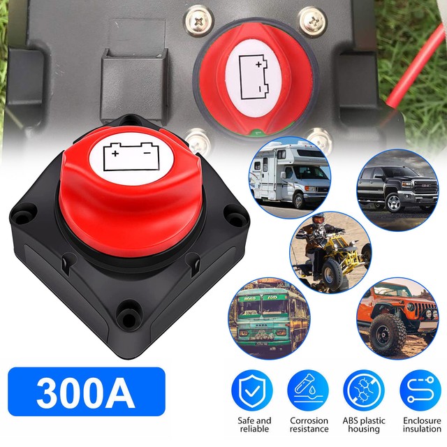 Batterie Trennschalter Batterietrennschalter 12V 24V 48V Batterie Hauptschalter Batterie Trennschalter Batterietrennschalter 12V 24V 48V Batterie Hauptschalter