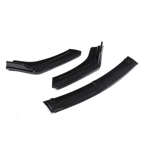 For Infiniti G37 Coupe Sedan Front Splitter Bumper Lip Spoiler Carbon Fiber Look - Picture 9 of 10
