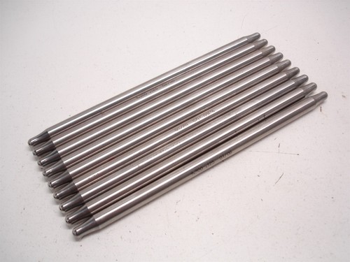 8 NASCAR SB2.2 PUSHRODS 9.300" x 7/16" MAIN x 5/16" TIPS CV PRODUCTS TREND #144