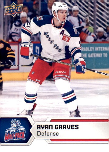 2017-18 Upper Deck AHL #18 Ryan Graves - Picture 1 of 2