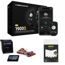 Compustar CSX1900-S  2-Way Remote Start System W/LTE Module w/ Drone X1 (CM900)