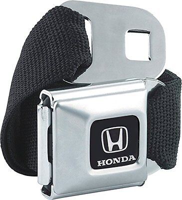 Official Black HONDA Logo Seat Belt 