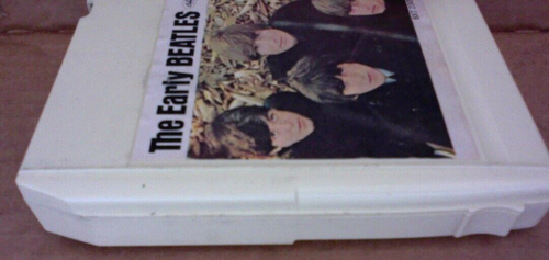 RARE 1967 WHITE 8 track tape The Early Beatles Vee Jay songs 8XT-2309 PLAYS EX - Picture 11 of 16