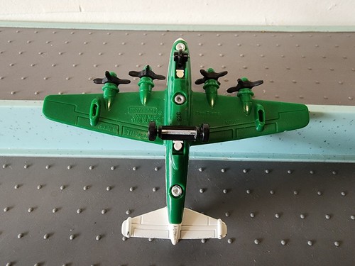 2008 Mattel Matchbox Sky Force Sea Plane #84 Four Engine Diecast Airplane Green - Picture 6 of 9