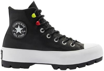 Size 8.5 - Converse Chuck Taylor All Star High Lugged Winter - Black W