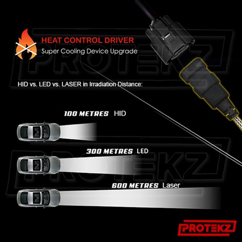 LED Headlight Bulbs Kit CREE H4 HB2 9003 for MAZDA MX-5 Miata 1999-2000 Hi/Low - Picture 5 of 12