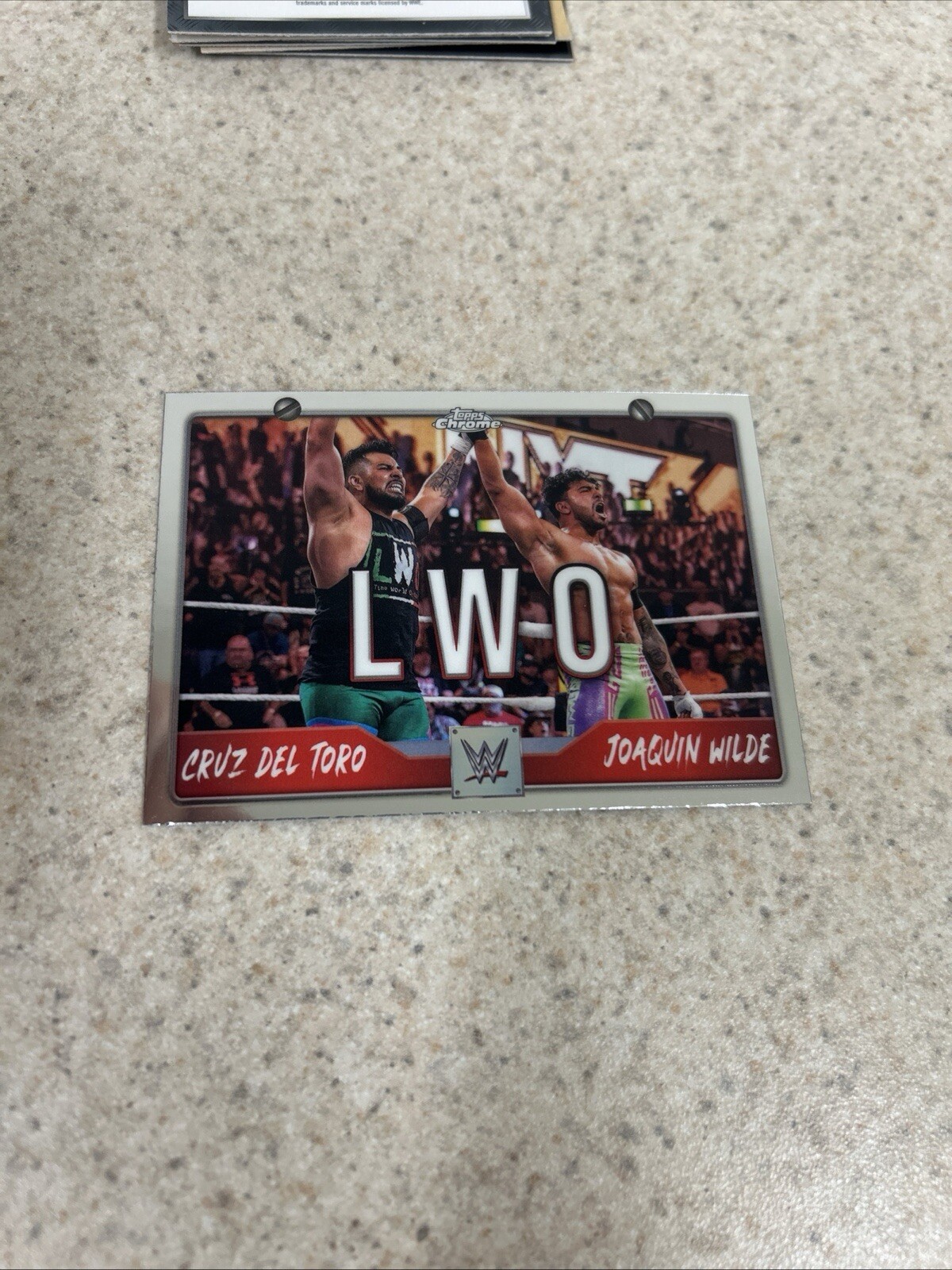 2025 Topps Chrome WWE Cruz Del Toro Joaquin Wilde LWO TAG Teams