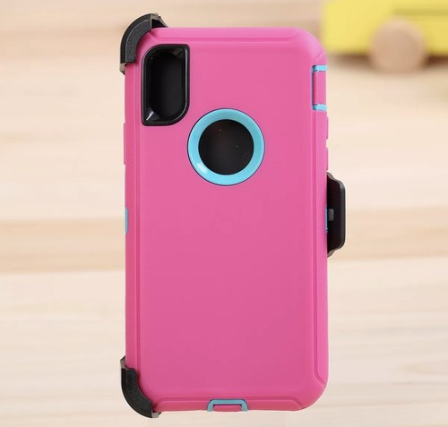 For Apple iPhone 8/7/6 Plus Heavy Duty Case Cover(with Belt Clip fits ) - Picture 23 of 47