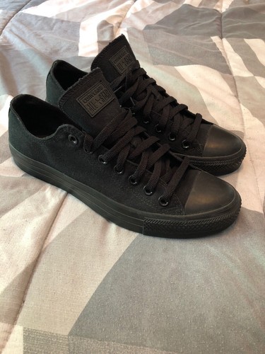 Converse Chuck Taylor All Star Low Top All Black | eBay Converse Chuck Taylor All Star Low Top All Black | eBay