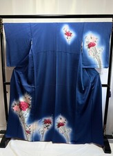 Vintage Japanese Chic Pattern Kimono - Antique Japanese Silk Kimono