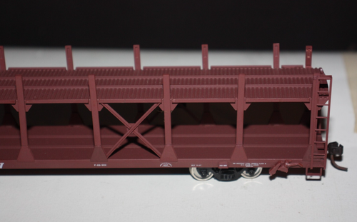 Accurail HO Scale Bi-Level Auto Rack 89' Pennsylvania PRR #907624 - Bild 10 von 17