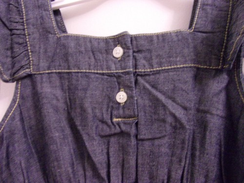 New Gymboree Girl's Embroidery Cap Denim Dress Size 8 Retail $36.95 - Picture 7 of 8